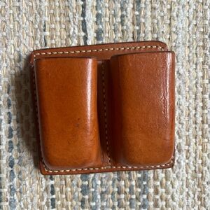 Brown Leather Men’s Accessory Holder